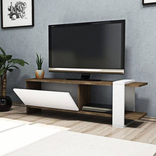 TV Unit, White*Wooden - A022