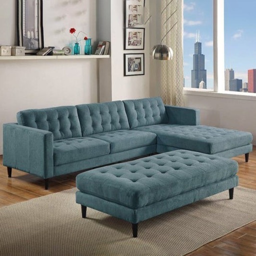 ركنة مودرن مع بانكيت 200×300 سم - الوان متعددة - QAM143